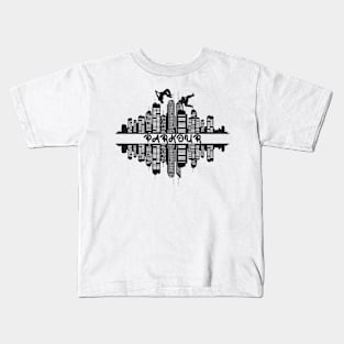 parkour  freerunning Kids T-Shirt